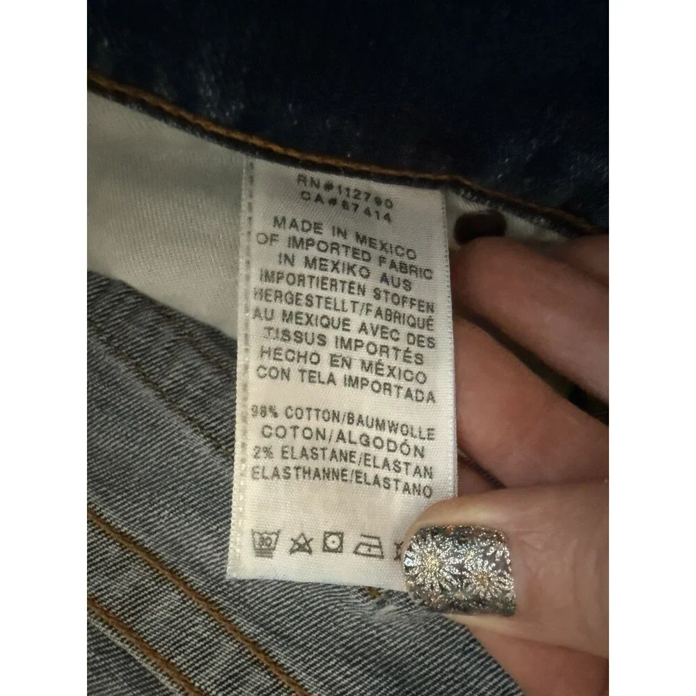 TRUE‎ RELIGION BILLY 34x33 Bootcut Men's Jeans Distressed Flap Pocket